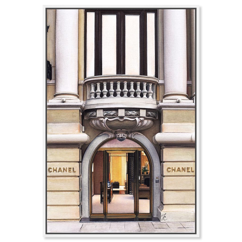 Expensive Store in Paris Canvas by Art Remedy