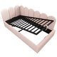 preview thumbnail 21 of 23, Twin Size Velvet Upholstered Daybed with Hydraulic Storage, Metal Slatted Frame & Interchangeable Side Panels