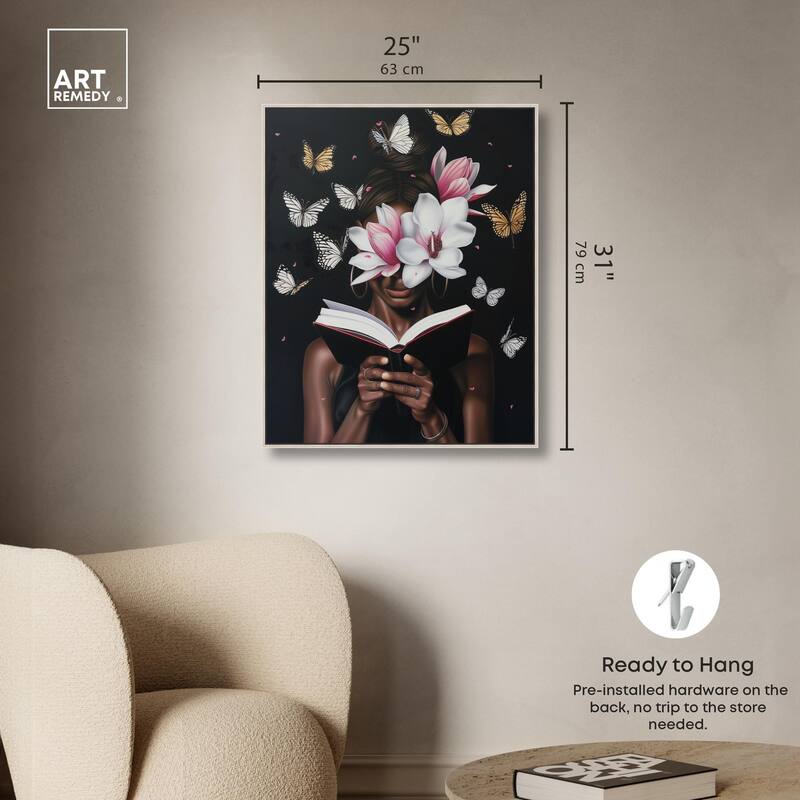 Pages of Flight Canvas by Art Remedy