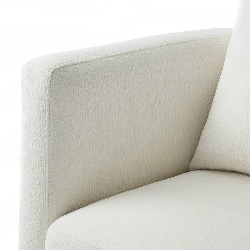 Performance Fabric Swivel Barrel Chair