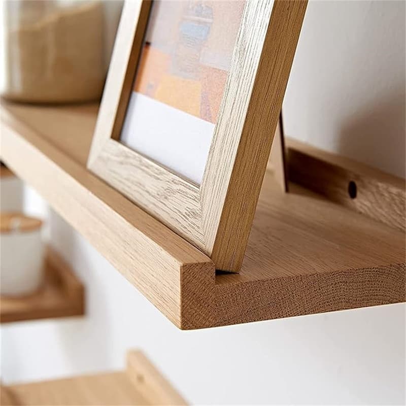 24-36-48 in Floating Shelves Wall Mounted Set of 2 - 24"D x 4"W x 1.5"H