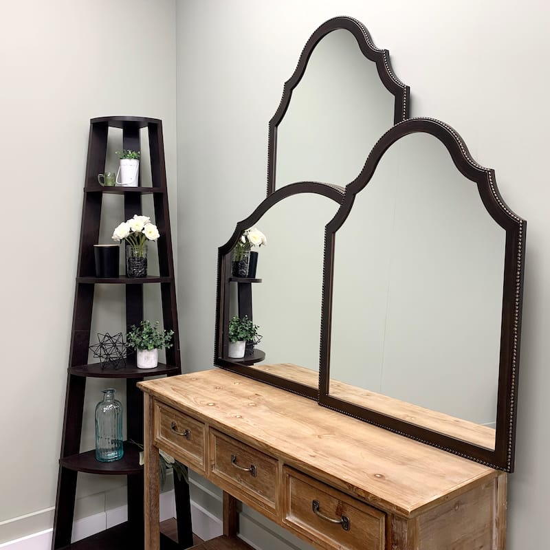 Van Buren Framed Vanity Mirror - Peaks Cathedral - 24.4x32.4