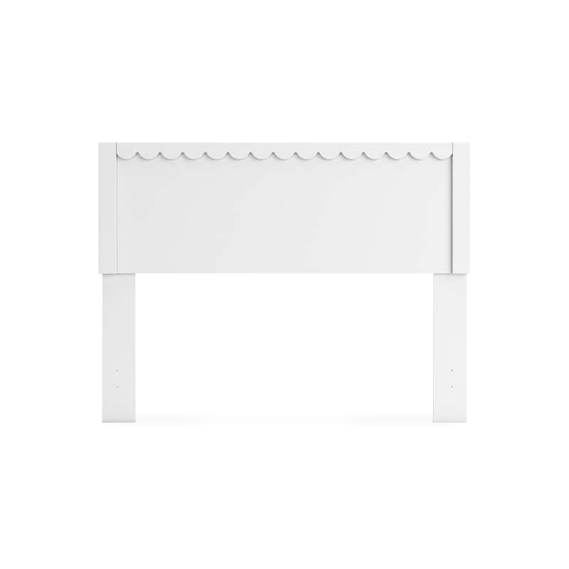 Signature Design by Ashley Hallityn White Panel Headboard