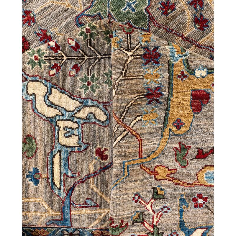 Serapi One-of-a-Kind Hand-Knotted Area Rug - Brown - 9' 3" x 11' 11"