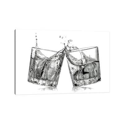 iCanvas "Bourbon Cheers" by Paul Stowe Canvas Print
