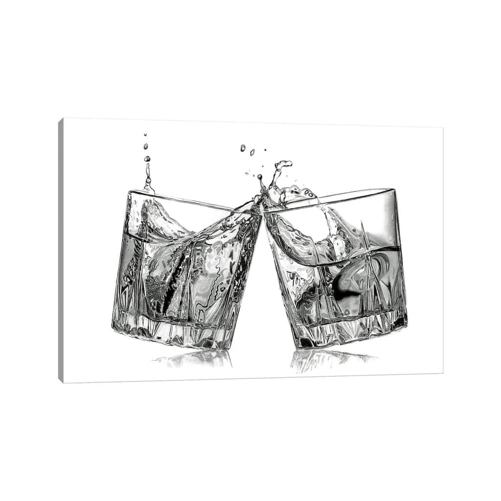 iCanvas "Bourbon Cheers" by Paul Stowe Canvas Print