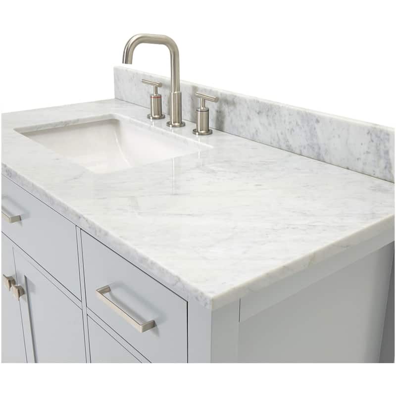 Ariel H043SLCW2RVO Bristol 43" Free Standing Single Rectangular Basin