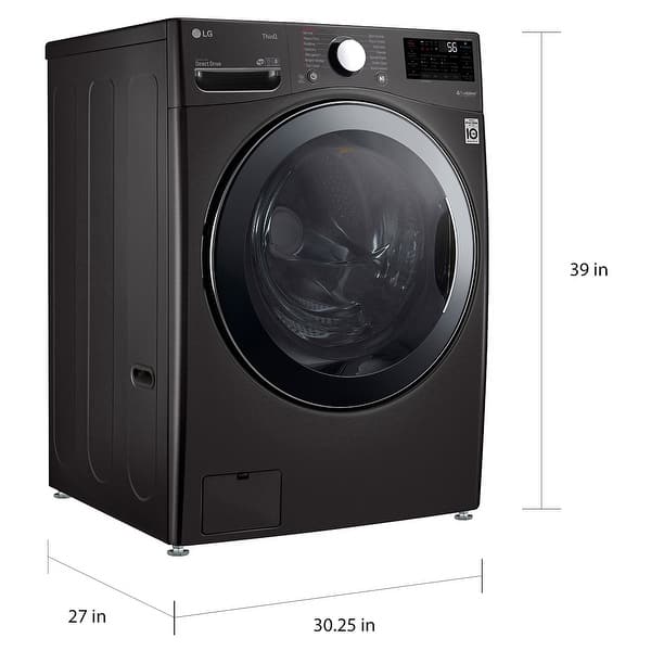 LG WM3998HBA WiFi Enabled Black AllInOne Washer/Dryer On Sale