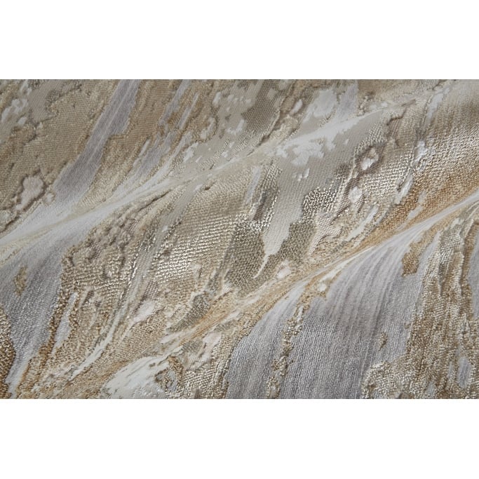 Power Loomed Distressed Abstract Area Rug - 8' x 10'