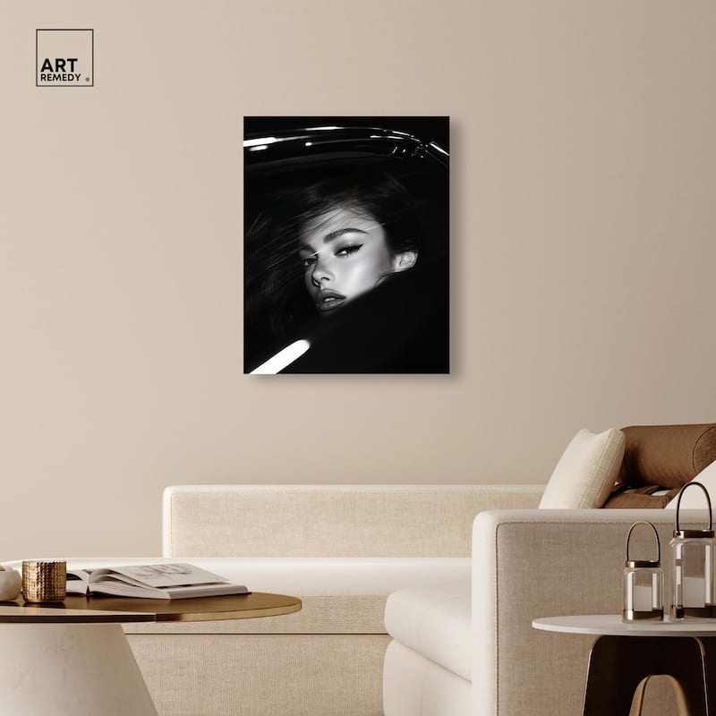 Depth of Her Eyes Canvas by Art Remedy, Gallery Wrapped