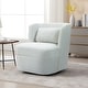 preview thumbnail 30 of 42, Upholstered Swivel Barrel Accent Chair