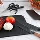 preview thumbnail 7 of 5, Oster Gunderson 6 Piece Black Stainless Steel Cutlery Set