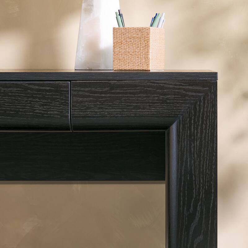 Walker Edison Modern Waterfall Writing Desk