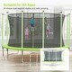 preview thumbnail 14 of 14, 16FT Trampoline, Recreational Trampolines with Enclosure Net and Ladder