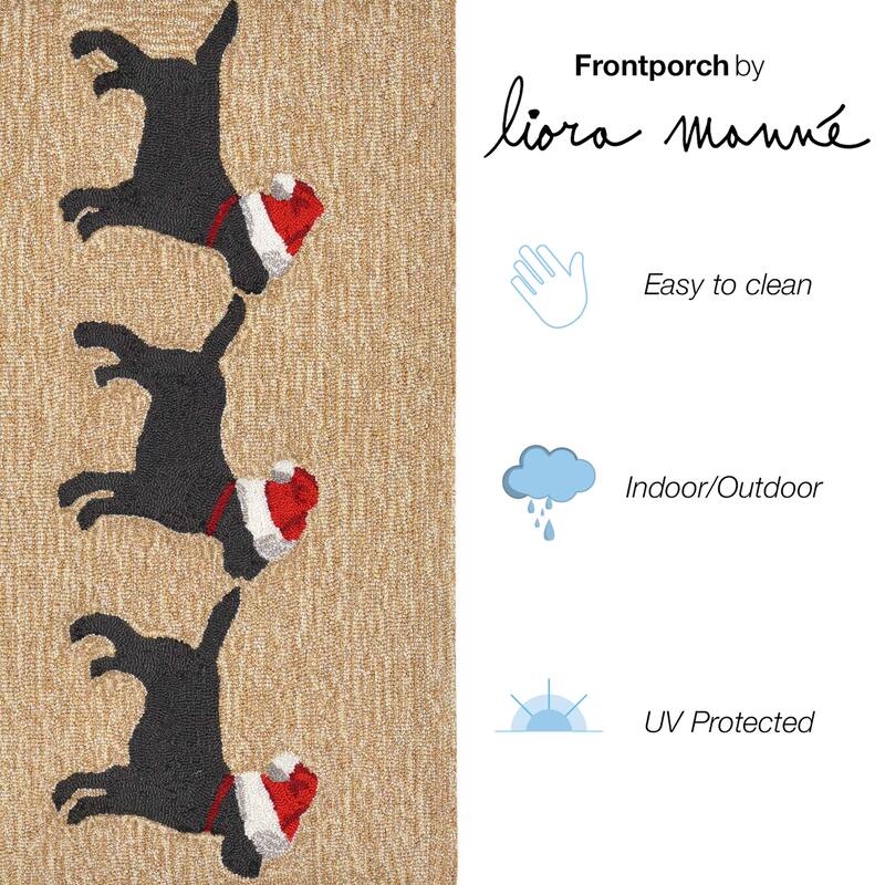 Liora Manne Merry Labs Outdoor Rug
