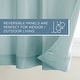 preview thumbnail 19 of 128, ATI Home Indoor/Outdoor Solid Cabana Grommet Top Curtain Panel Pair