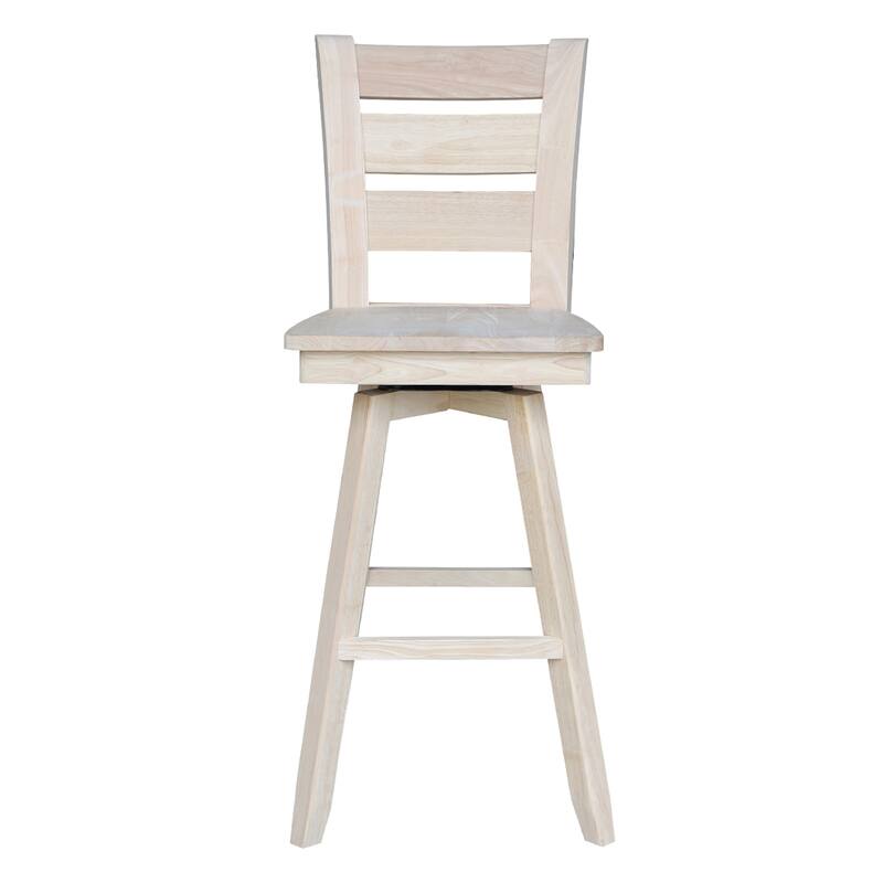Tuscany Solid Wood Swivel Stool