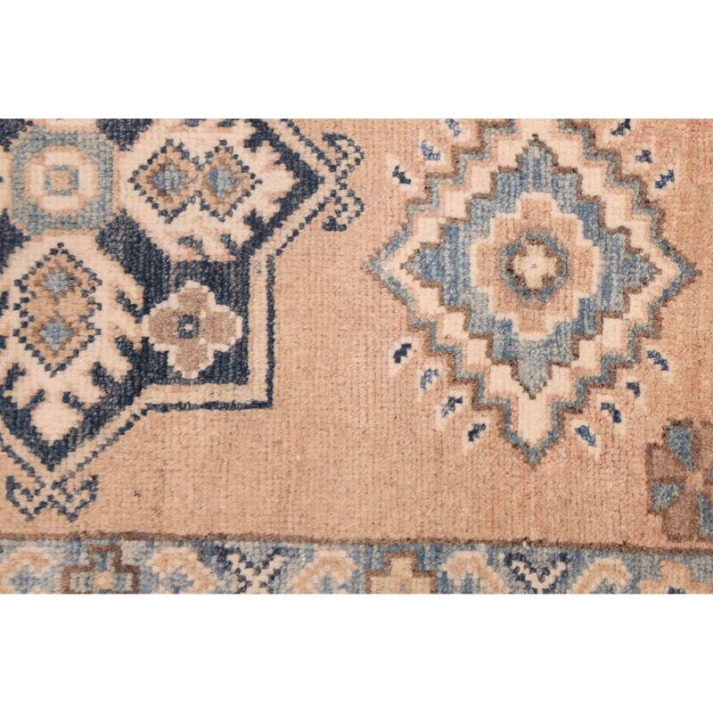 ECARPETGALLERY Hand-knotted Finest Ghazni Light Copper Wool Rug - 6'1 x 9'6