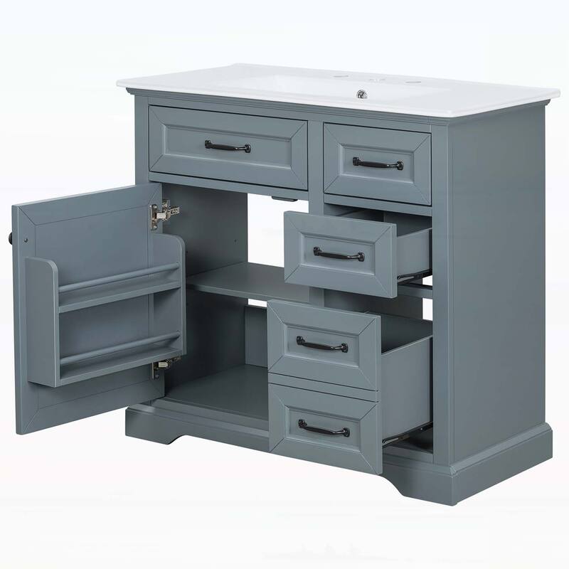 36" Bathroom Vanity with Sink
