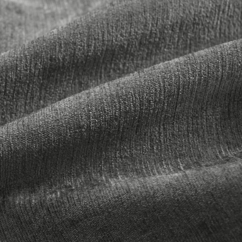 Roomfitters 107" Chenille Fabric 3-Piece Sectional Sofa, Modern Large L-Shaped Couch with Rounded Curved Chaise