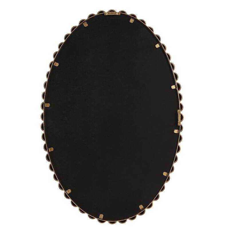 Serna Oval Wall Mirror - 30" - Gold