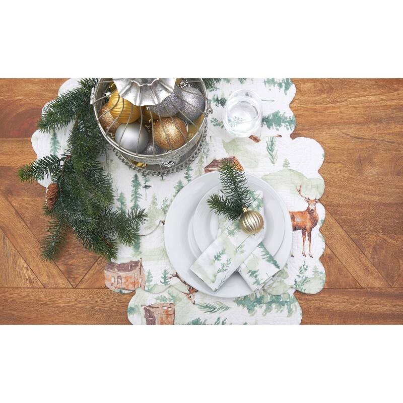 Christopher Forest Reversible Rustic Lodge Napkin Set of 6 - Set of 6