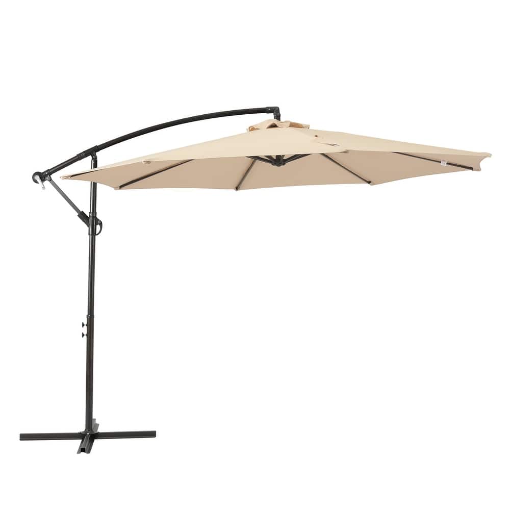 Weller 10-foot Offset Cantilever Hanging Patio Umbrella
