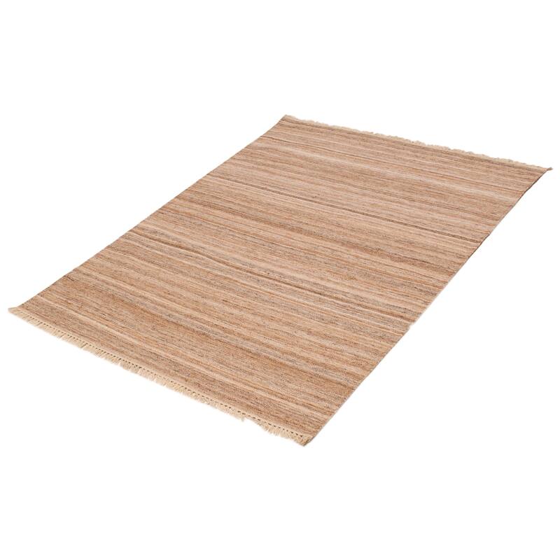 Boho Tan Kilim 5'3" x 7'5" - 5'3 x 7'5