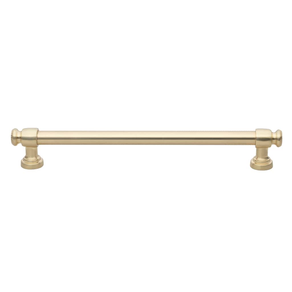 7-5/8 Inch Center to Center Classic Euro Bar Pull Cabinet Hardware Handle - 4361-192-CHPG