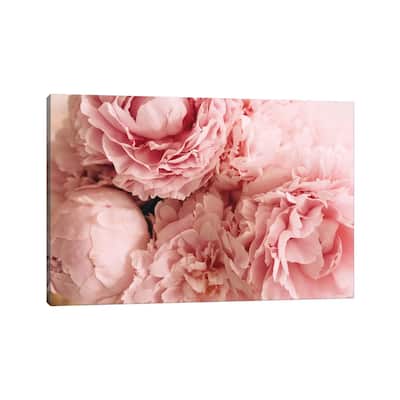iCanvas "Blush Peonies" by Chelsea Victoria Canvas Print