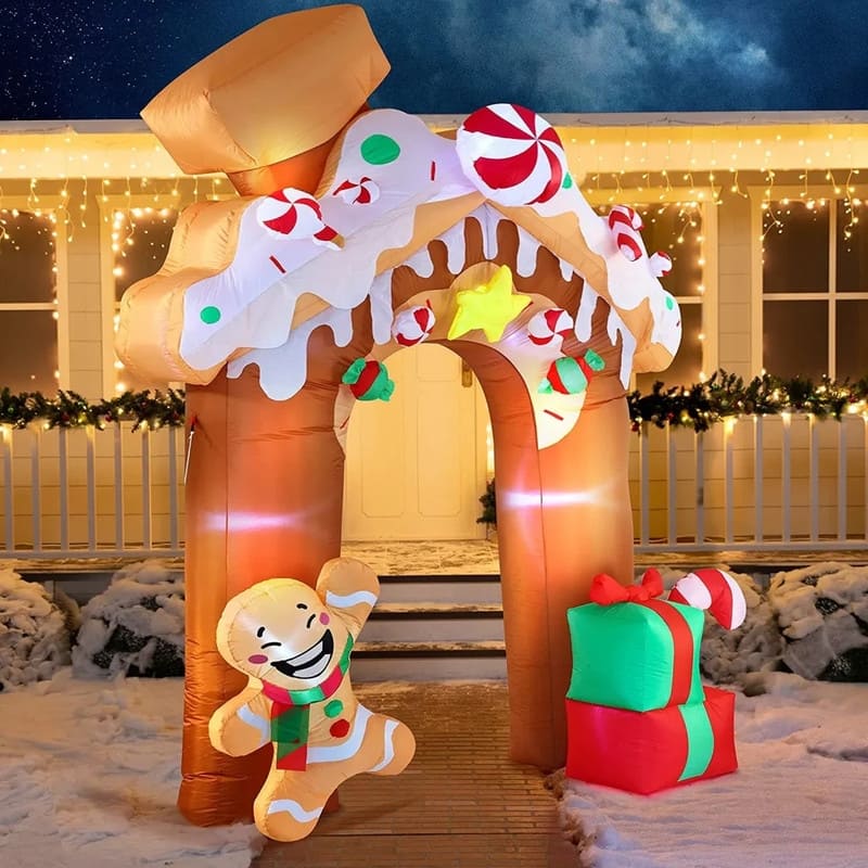 Gingerbread Arch Inflatable