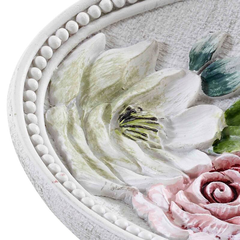 Avanti Linens Spring Garden Soap Dish - White - Soap Dish
