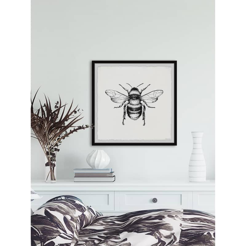 Bee Happy Framed Print
