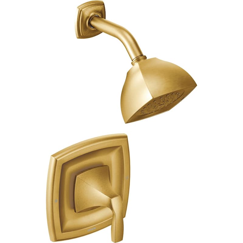 Moen Voss Single Handle Posi-Temp Pressure Balanced Shower Trim with - Brushed Gold