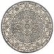 preview thumbnail 80 of 107, Nourison Concerto Classic Persian Medallion Area Rug. 4' Round - Blue