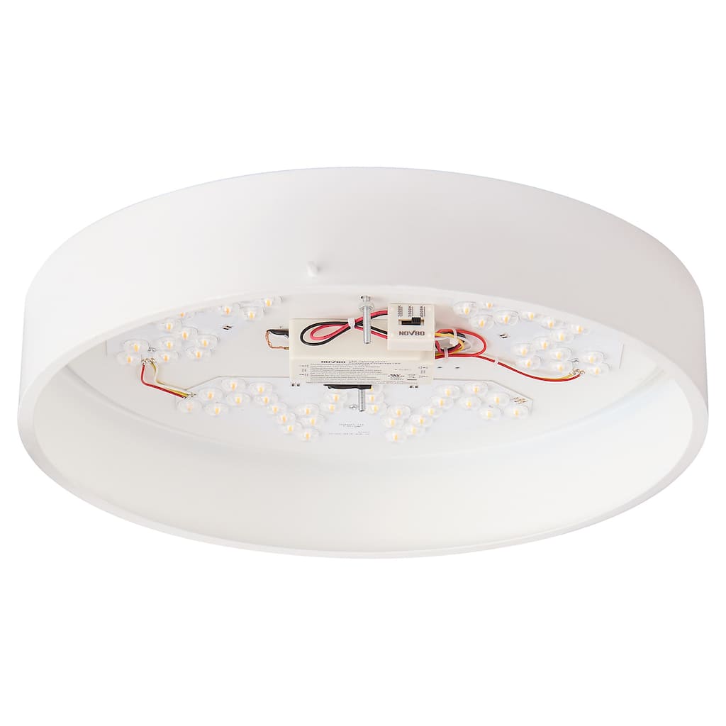 Quorum International 8-61 Legend 15" Wide LED Flush Mount Drum Ceiling