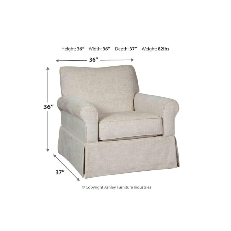 Searcy Swivel Glider Accent Chair
