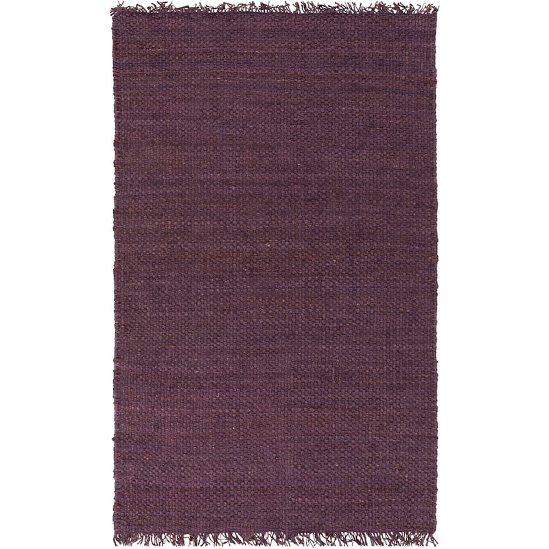 Hand-Woven Montana Solid Jute Rug