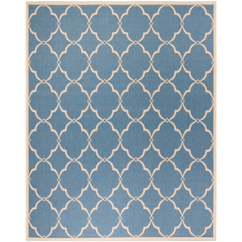 SAFAVIEH Linden Gaye Indoor/ Outdoor Waterproof Patio Backyard Rug.