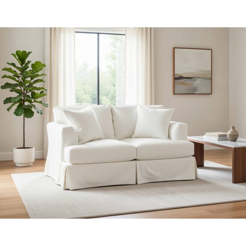 Zack Slipcover Loveseat