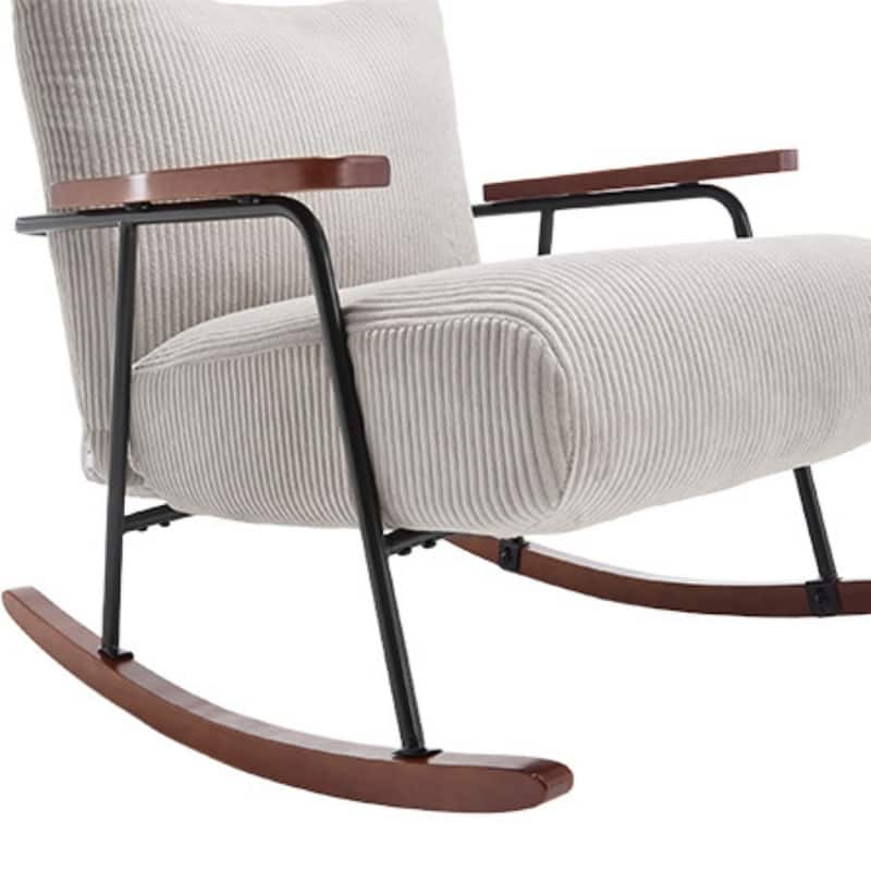 Metal Frame Rocking Chair