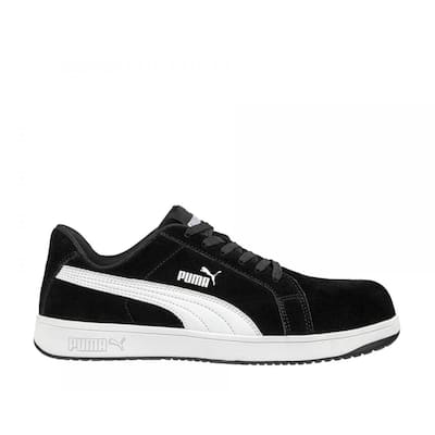 Puma Safety Mens Black Suede Composite Toe Work Shoes Eh 640015 Size One Size