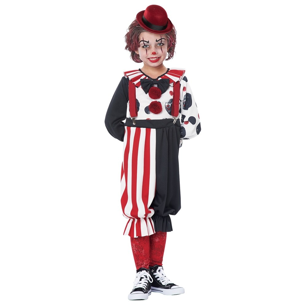 Shop Toddler Kreepy Klown Kid Halloween Costume Overstock 29202300 3t 4t
