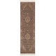 preview thumbnail 4 of 13, SAFAVIEH Couture Hand-knotted Tabriz Herati Diomira Traditional Oriental Wool Rug with Fringe