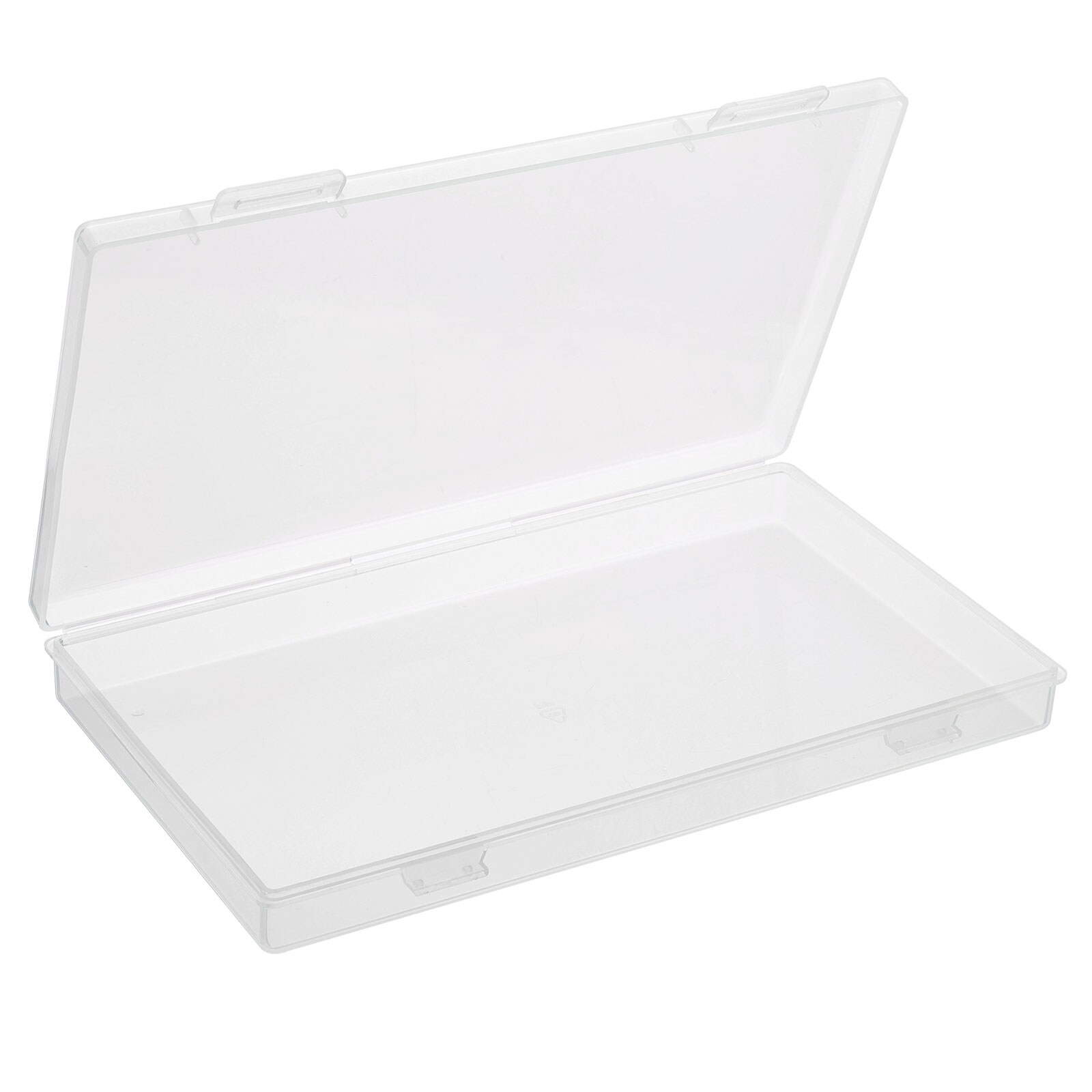 Small Plastic Storage Containers With Hinged Lids Rectangle - Temu