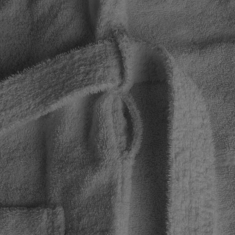Superior Unisex Turkish Cotton Ultra-Soft Absorbent Long Bathrobe