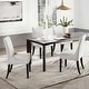 preview thumbnail 10 of 28, Spruce & Spring Erici Upholstered Dining Chair Set of 2