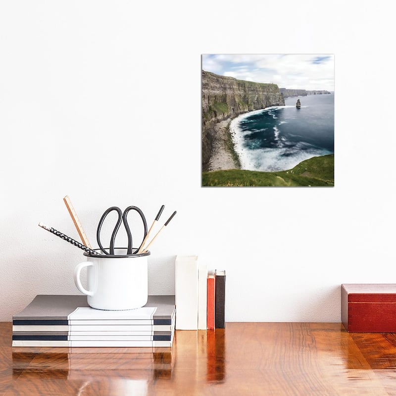 iCanvas "Irish Coast" by Fabian Fortmann Canvas Print - 12x12x0.75