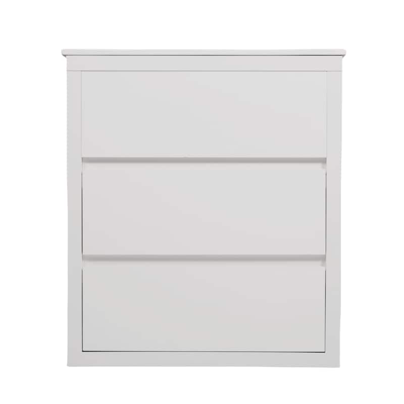 Freestanding Bathroom Vanity with Ceramic Sink and Drawers