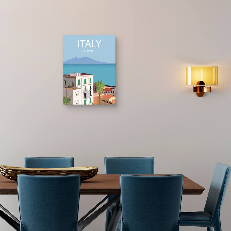 Napoli Canvas Art Print